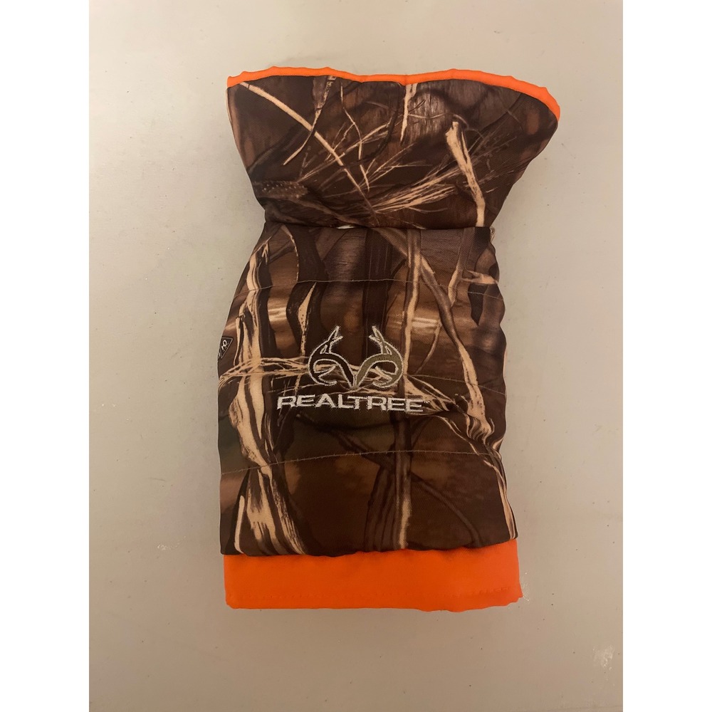 XS Realtree Camo Dog Jacket with serpa